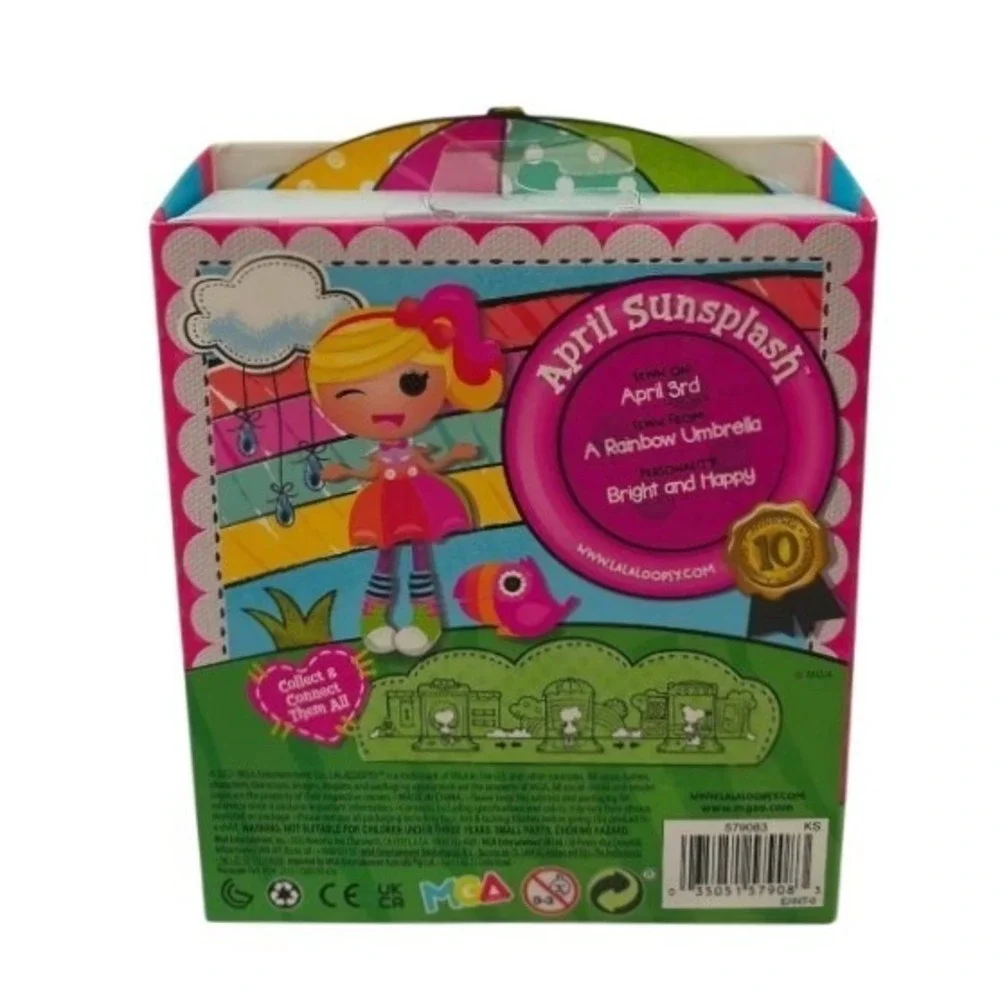 Mini Lalaloopsy April Sunsplash Doll with Toucan Pet‎ 3